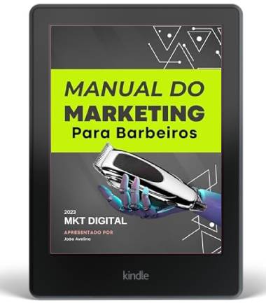 Capa do Manual de Divulgação Para Barbeiros