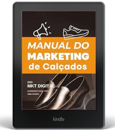 Capa do Manual de Divulgação Para Loja de Calçados