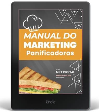 Capa do Manual de Divulgação Para Panificadoras