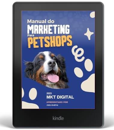 Capa do Manual de Divulgação Para Petshop