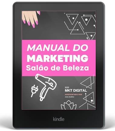 Capa do Manual de Divulgação Para Salão de Beleza
